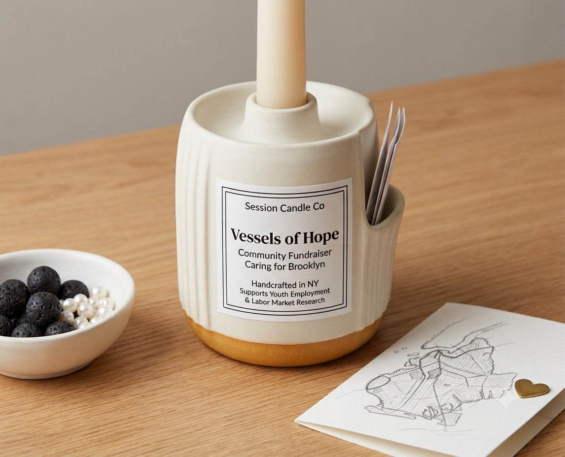 Session Candle Co Vessels of Hope