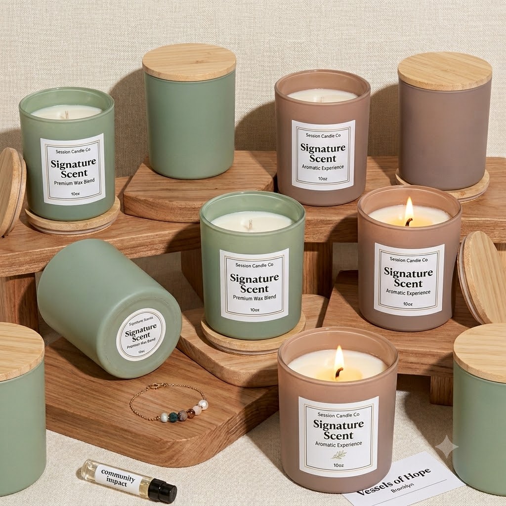 Session Candle Co Signature Scents Collection